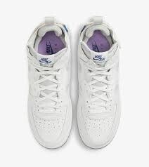 NIKE ナイキ AIRFORCE1 MID リアクト 白 27cm DQ1872-101 24-0105-9-4_画像3