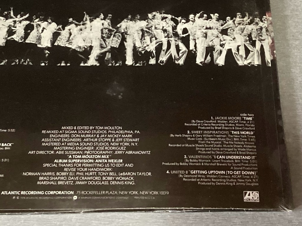 SEALED!!! V.A. - DISCO TREK - USオリジナル LP / Tom Moulton 1976_画像8
