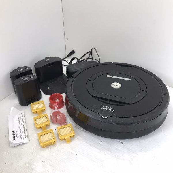 S1-324T 【動作品/付属品多数】 IRobot Roomba/アイロボット ルンバ 770 ロボット掃除機_画像1