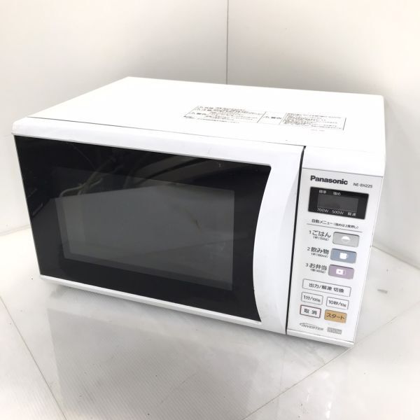 J1-3253T 【動作品】Panasonic/パナソニック NE-EH225-W 電子レンジ 2013年製 キッチン 家電_画像1