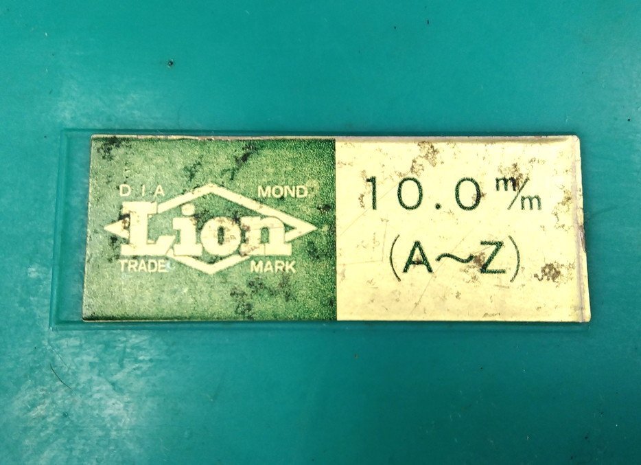 ★良中古♪ LION 英字刻印　A～Z ／ 10.0mm ◆ 1cm 10mm ライオン スタンプ ポンチ 刻印 アルファベット 英字 Marking Punch Set_画像7