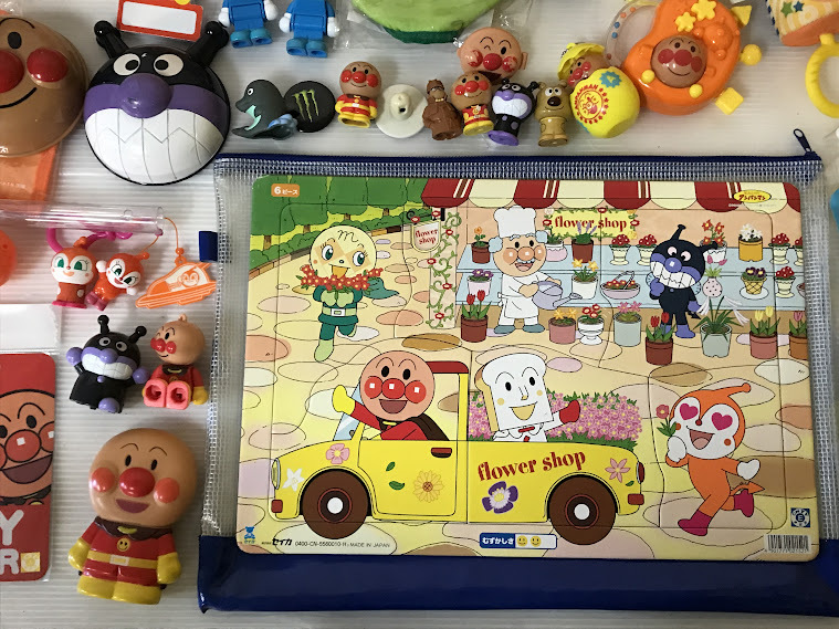 P/ Anpanman продажа комплектом / товары / развивающая игрушка / младенец / ребенок / игрушка / цвет персональный компьютер / стикер /....../ фляжка /VHS видео / др. /P3.11-8 после 