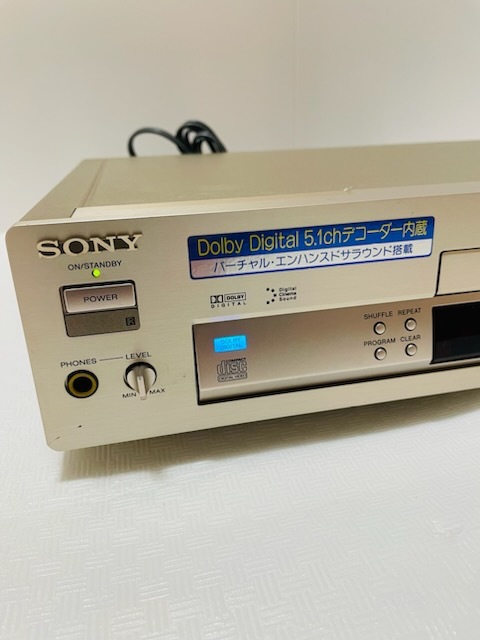 ■■ 【ジャンク/通電確認】 SONY/ソニー　CD/DVDプレイヤー　DVP-S501D ■■