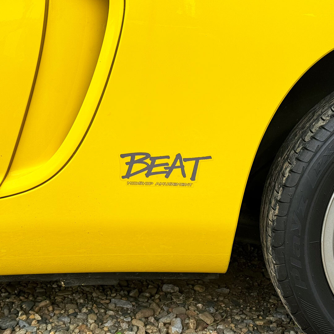 ホンダ ビート PP1 サイドステッカー ブルー 左右セット NEW BRAND「 BEAT MASTER 」HONDA BEAT | デカール | 新品 | 送料無料