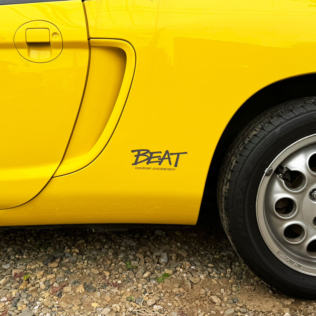 ホンダ ビート PP1 サイドステッカー ブルー 左右セット NEW BRAND「 BEAT MASTER 」HONDA BEAT | デカール | 新品 | 送料無料
