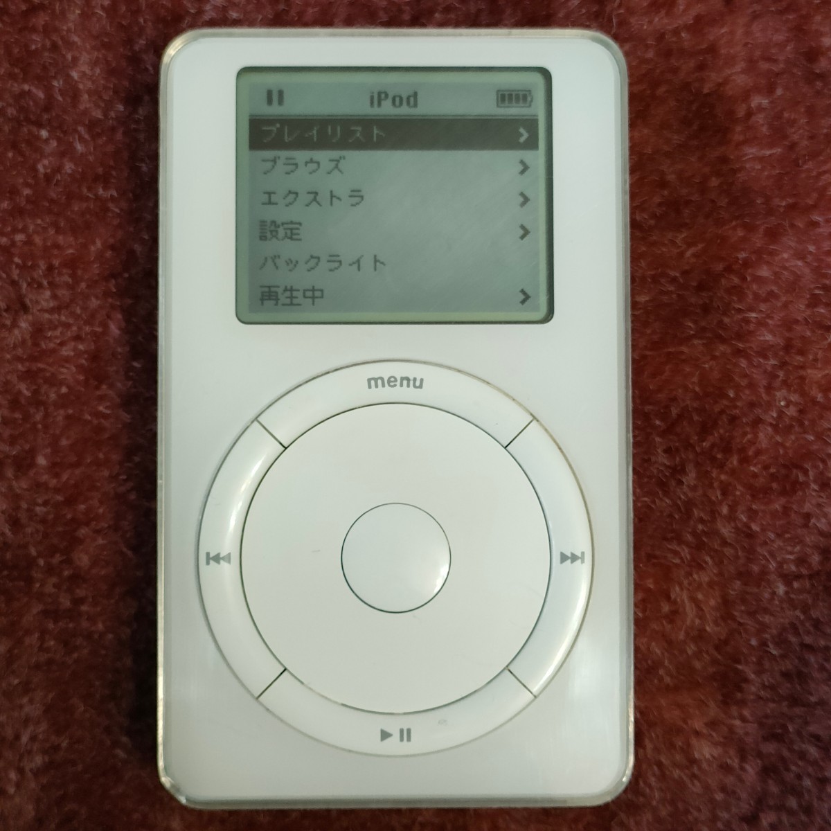 Apple iPod 第2世代 A1019 10GB [動作品] アダプター、ケーブル付属_画像1