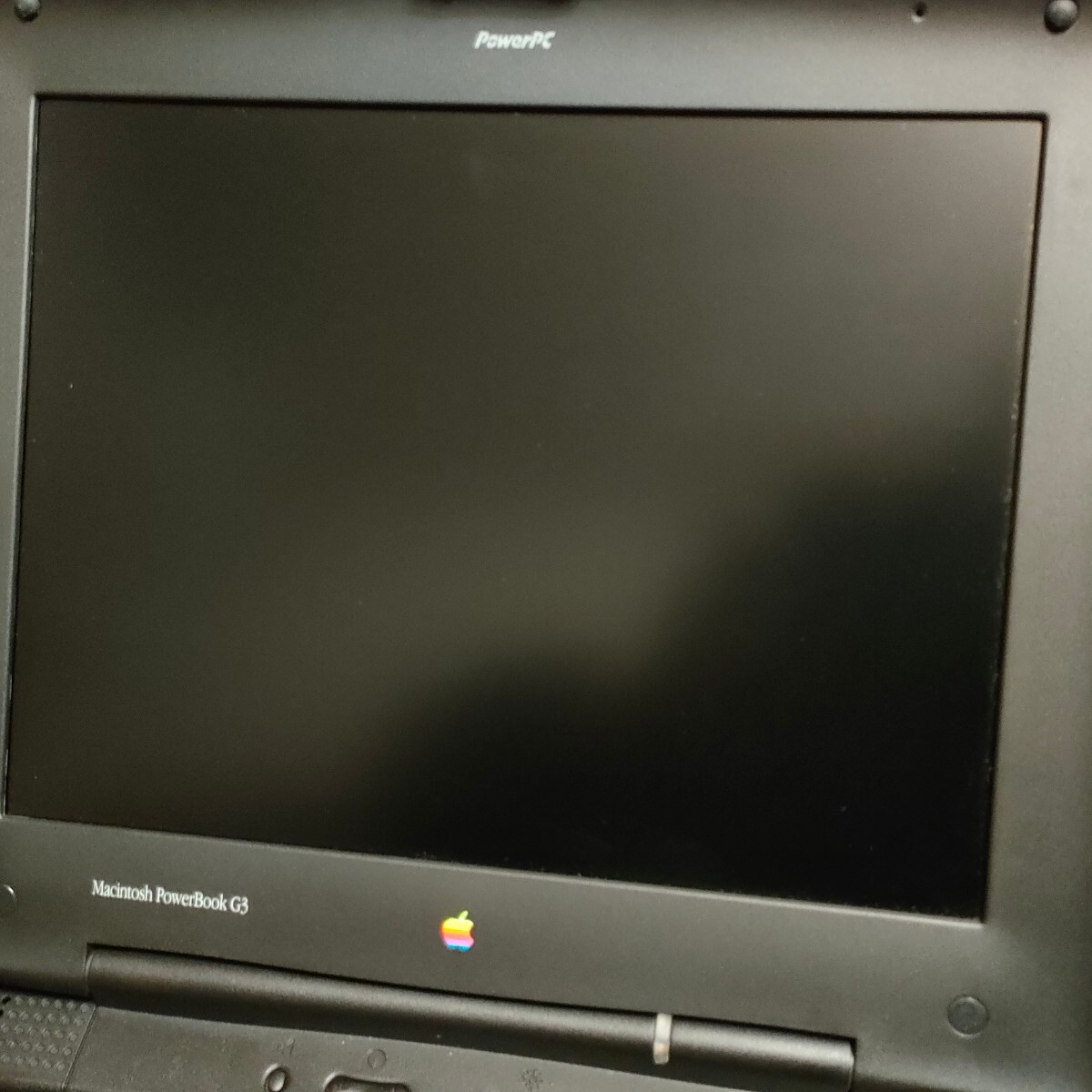 Apple PowerBook G3 WallStreet /233MHz 160MB 6GB FDD MacOS9.1 [難あり] 起動OK /起動時液晶薄い / Old Mac_画像8