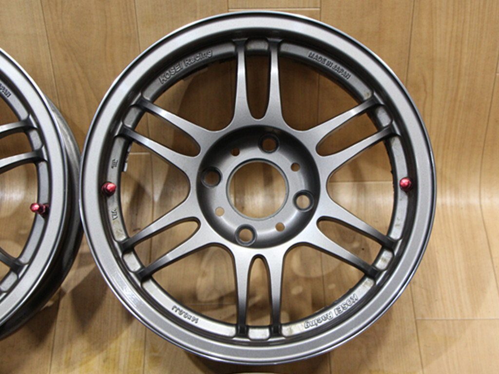 B383 絶版 レア 希少 軽量 KOSEI K1 Racing TS version 14X6J+17 PCD108 K1-TS プジョー 106 206 207 SAXO シトロエン ケーターハム 山梨県_画像3