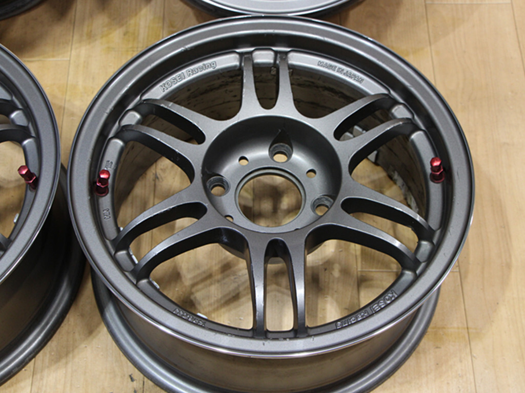 B383 絶版 レア 希少 軽量 KOSEI K1 Racing TS version 14X6J+17 PCD108 K1-TS プジョー 106 206 207 SAXO シトロエン ケーターハム 山梨県_画像5