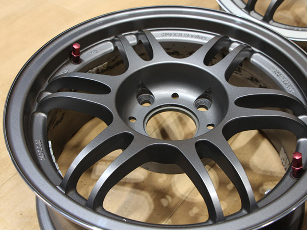 B383 絶版 レア 希少 軽量 KOSEI K1 Racing TS version 14X6J+17 PCD108 K1-TS プジョー 106 206 207 SAXO シトロエン ケーターハム 山梨県_画像7