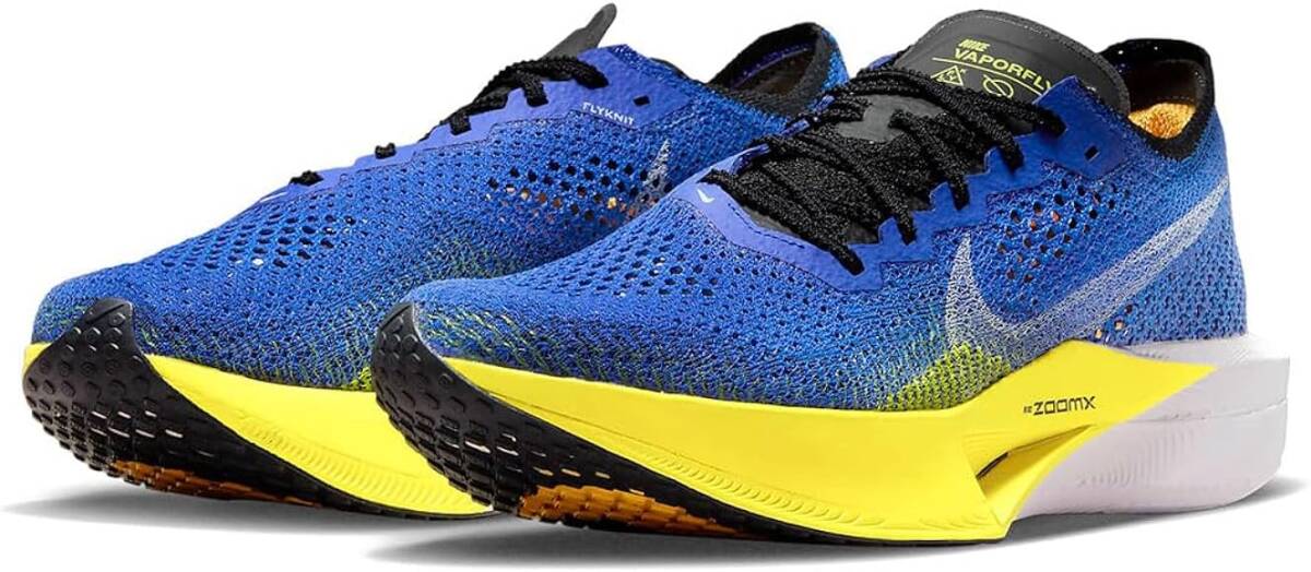 27.5㎝ ナイキ ズームX ヴェイパーフライ ネクスト% 3 青/黄 DV4129-400 NIKE W ZOOMX VAPORFLY NEXT% 3 ランニング マラソン_画像1