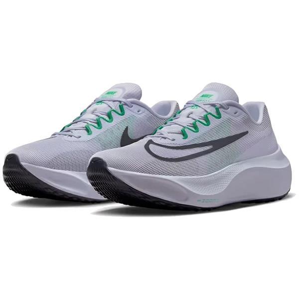 27.5cm ナイキ ズーム フライ5 薄紫/黒/緑 DM8968-500 NIKE ZOOM FLY 5 ランニング マラソン ジョギング ズームフライ ヴェイパー