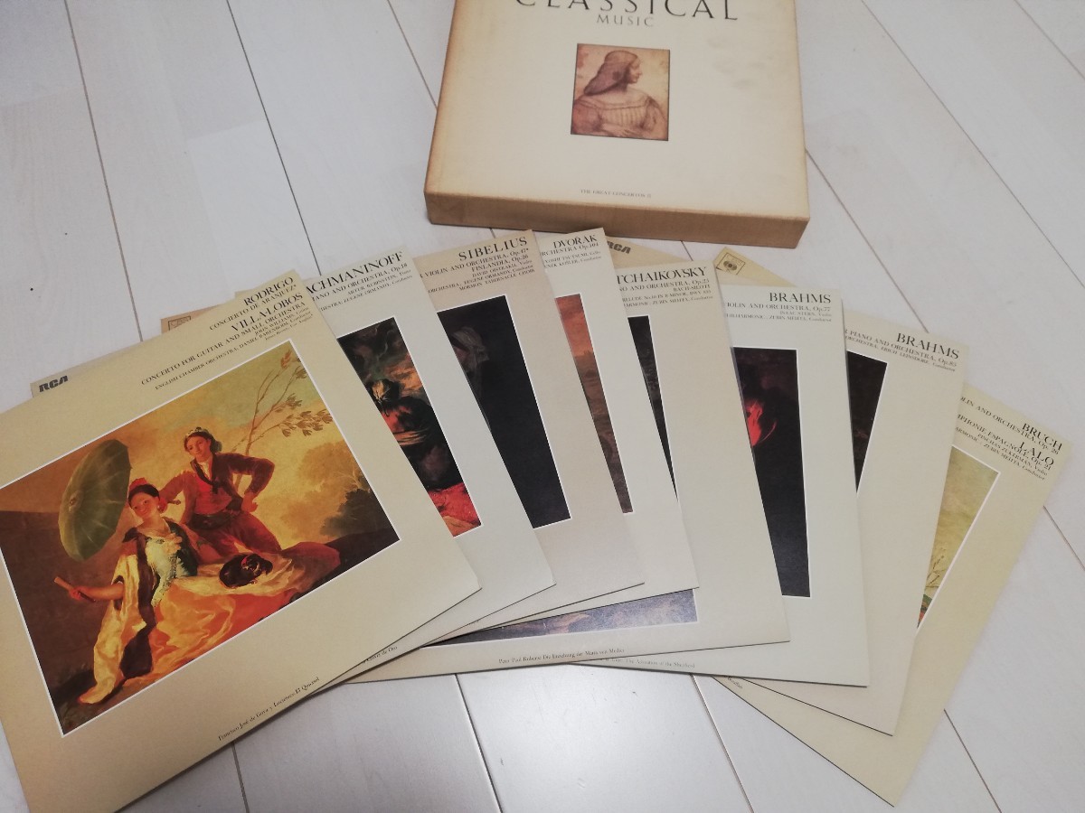 THE GREAT コレクション クラッシック全集 BOX 2セット 全20 LP レコード盤の画像4