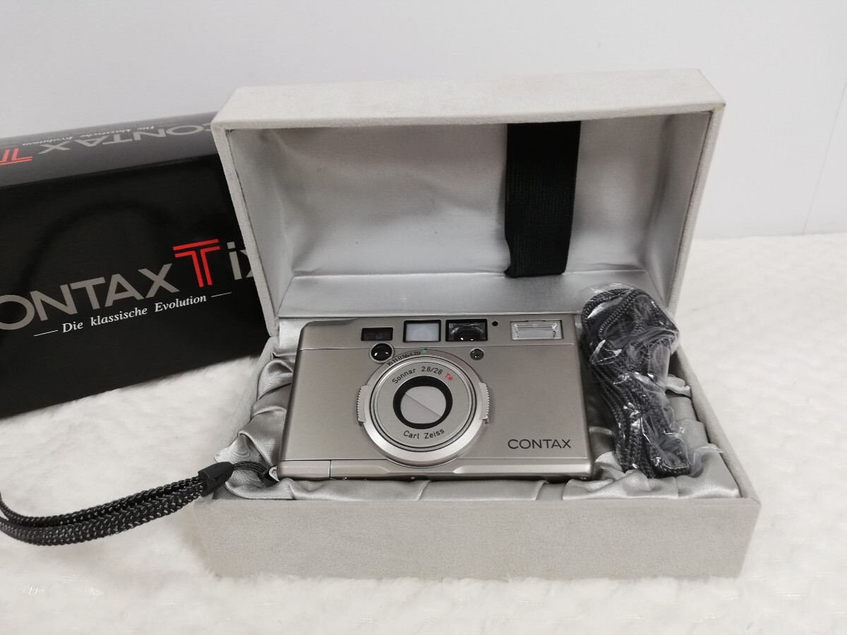 【美品未使用・保管品】CONTAX Tix Die Klassische Evolution コンパクトカメラ