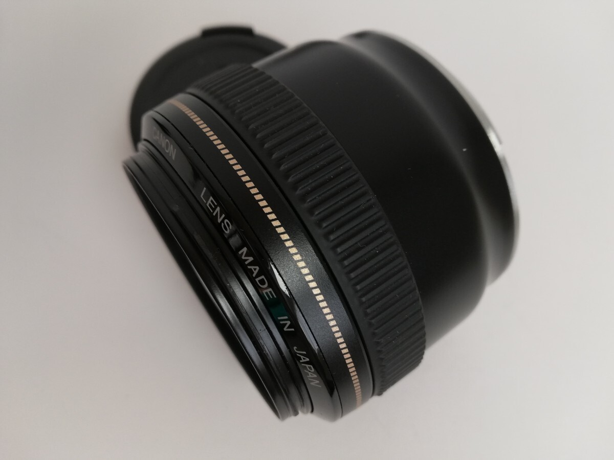 【美品】Canon キャノン LENZ EF 28mm F1.8/EW-63レンズフード セット_画像5