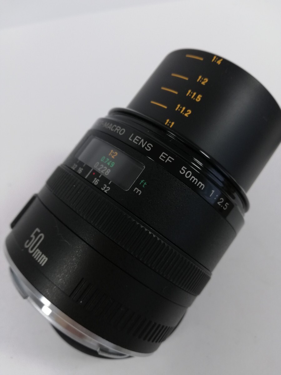 【美品】Canon キャノン compact-macro LENS EF 50mm F2.5_画像7