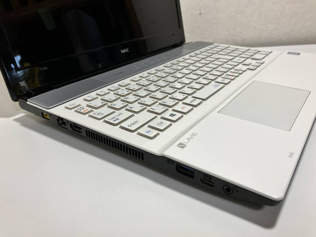 【爆速新SSD512GB☆メモリ8GB☆高解像度タッチパネル♪】☆NEC NS750/G （白）☆最強 Core i7 7500U☆カメラ/Blu-ray/USB3.1☆_画像5