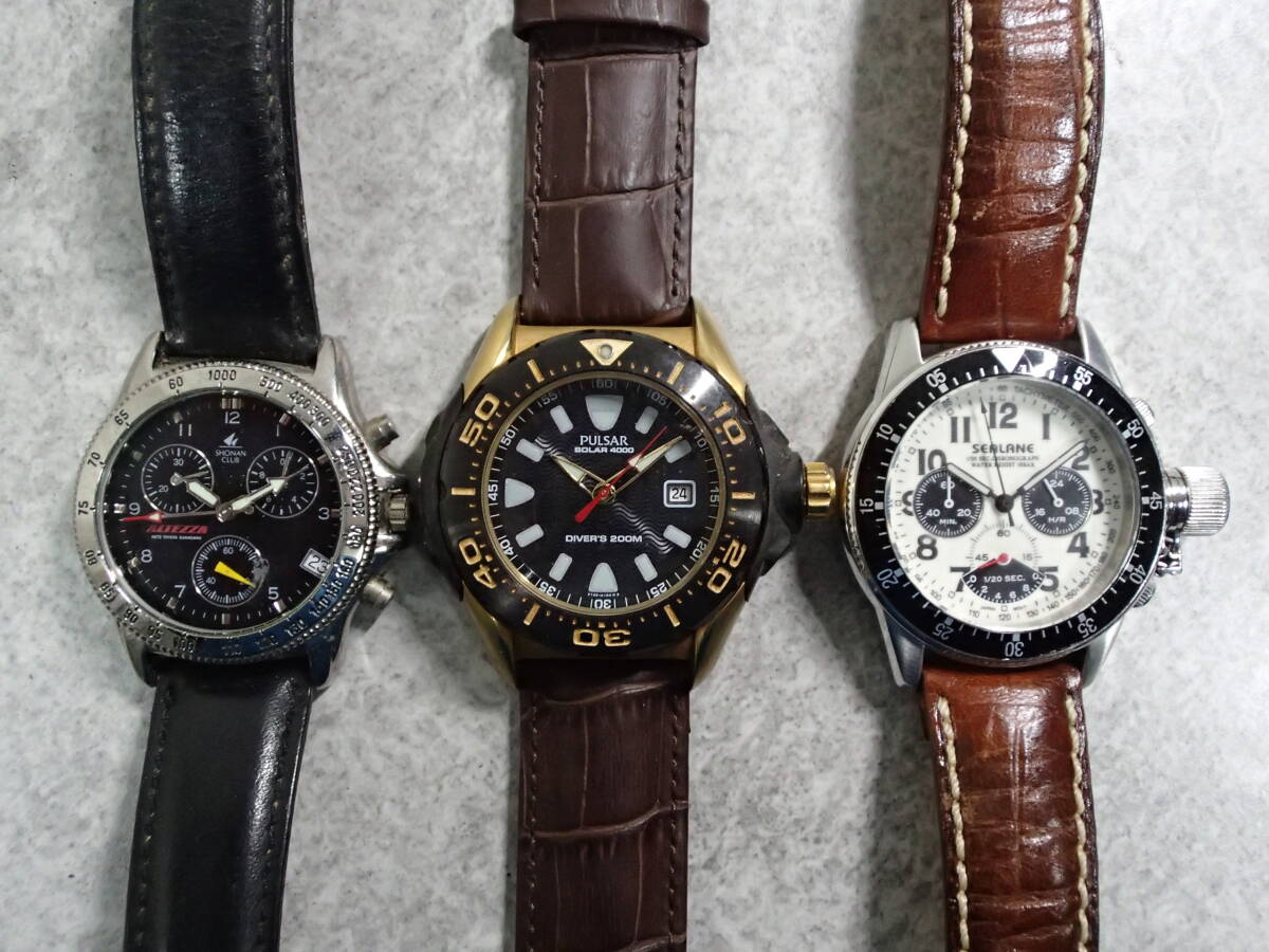 メンズ腕時計 大量 50点 セット まとめ EMPORIO ARMAI/SKAGEN/CITIZEN/CASIO/MARC JACOBS/TIMEX/TRUSSARDI/NIXON/ALBA他 インボイス可 0304_画像7