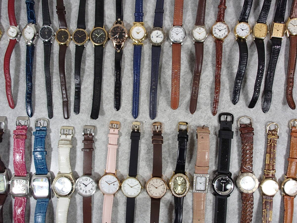 レディース腕時計 大量 50点 セット まとめ SEIKO/CITIZEN/CASIO/DIESEL/courreges/GUESS/TISSOT/TRUSSARDI/FURLA/CK 他 インボイス可 0329の画像2