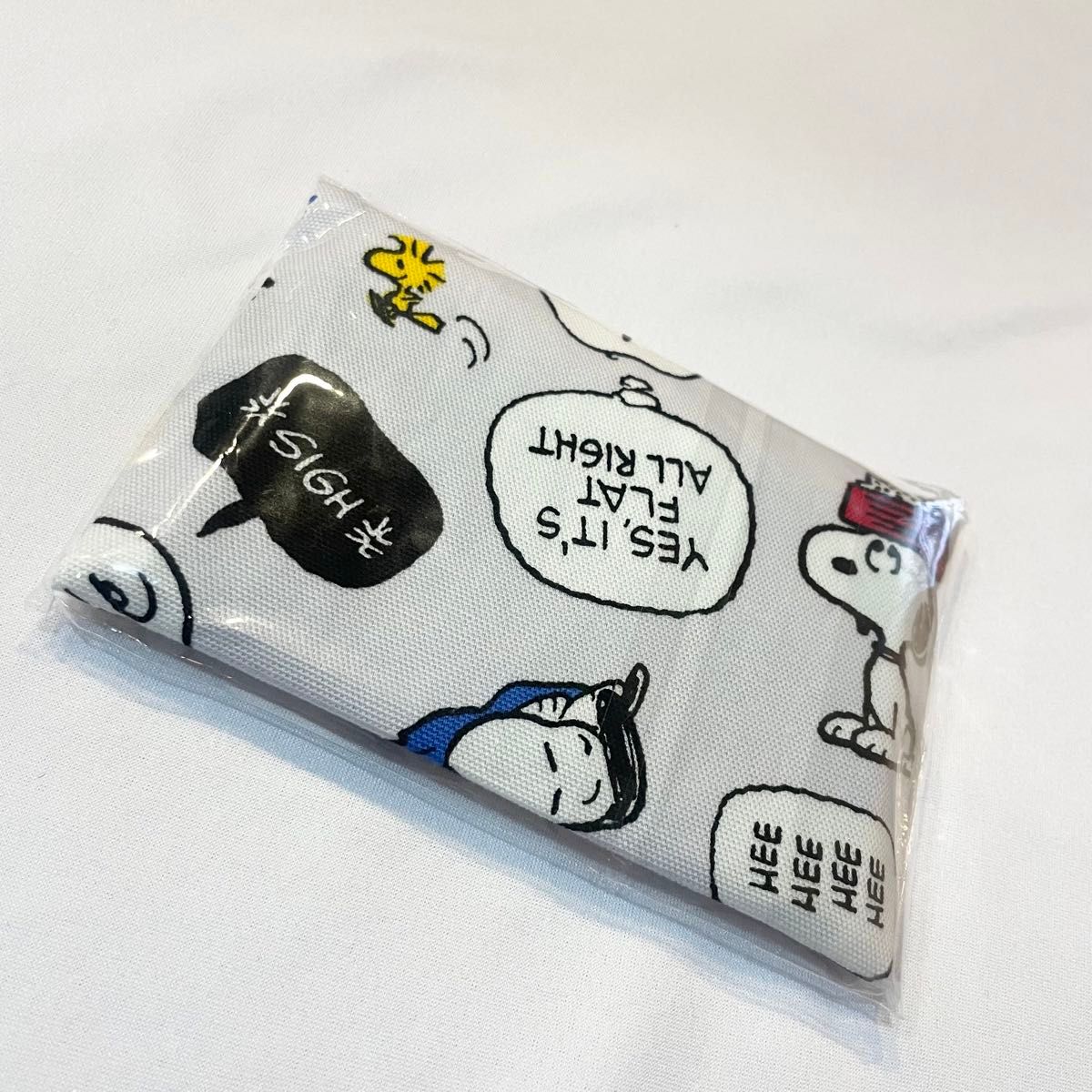 ハンドメイド SNOOPY スヌーピー ティッシュ付きポケットティッシュケース 入園入学準備 2個セット