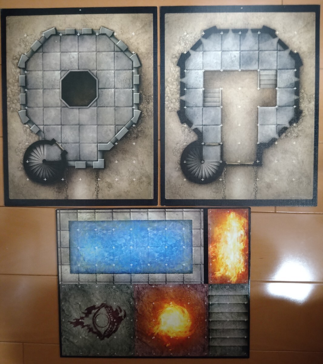 TRPG D&D 3.5版 DUNGEON TILES ARCANE CORRIDORS 未開封_画像5