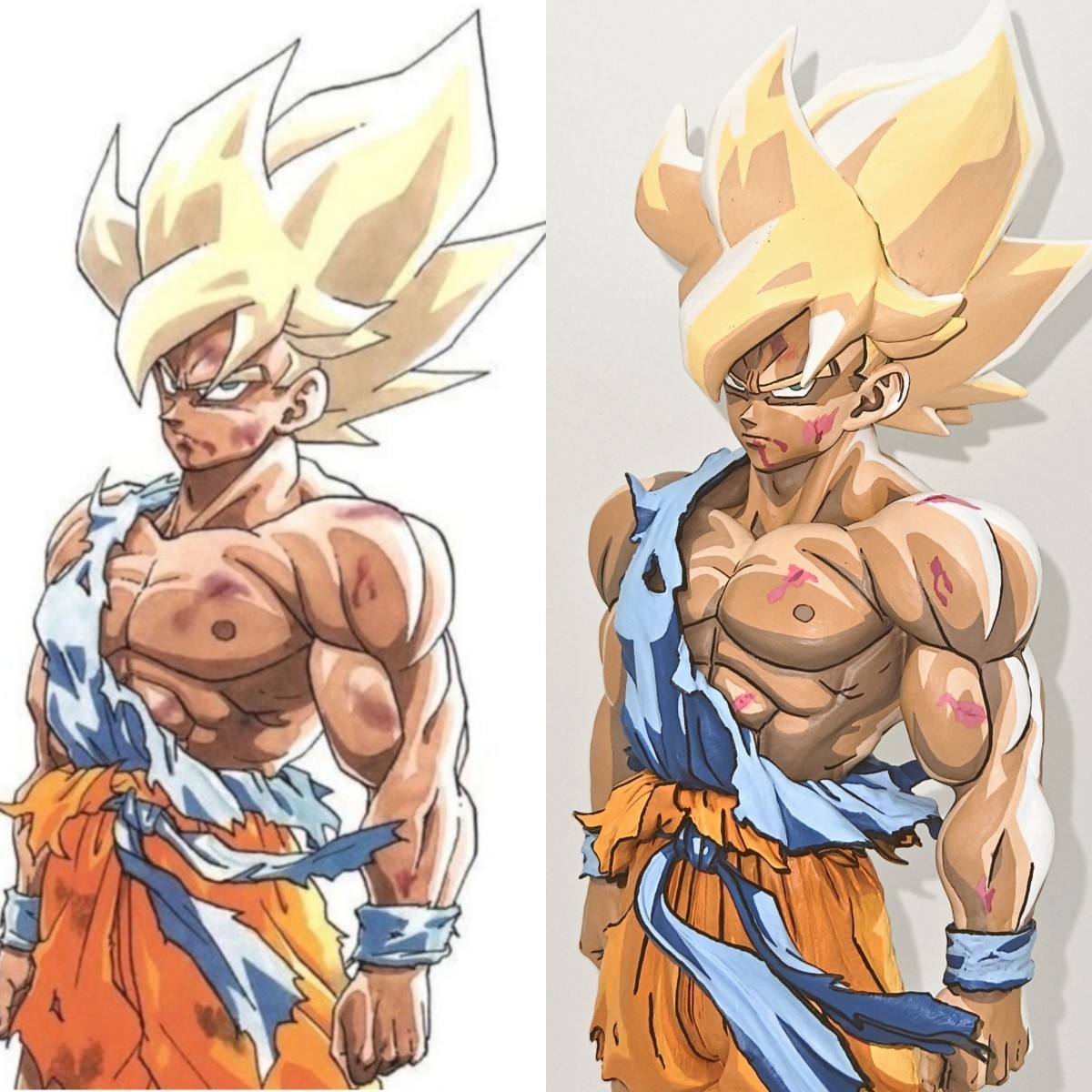 Yahoo!オークション - ドラゴンボール SMSP 孫悟空 リペイント Yahoo!オークション - ドラゴンボール SMSP 孫悟空 リペイント