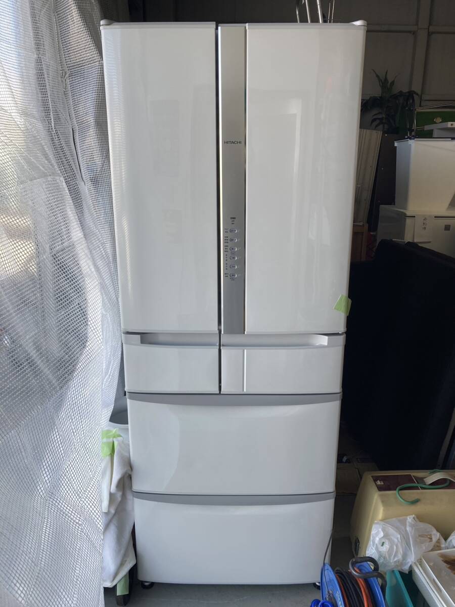 HITACHI■日立 ノンフロン冷凍冷蔵庫 R-F48M3 2019年製 ◆中古品 　※直接引取可　K-697