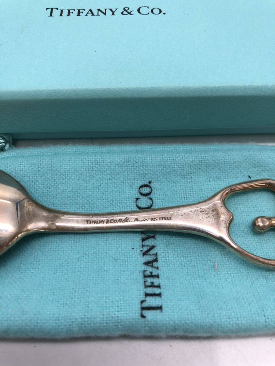 TIFFANY&Co スプーン ティファニー シルバー 食器 カトラリー ベビースプーン 保存袋 925の画像4