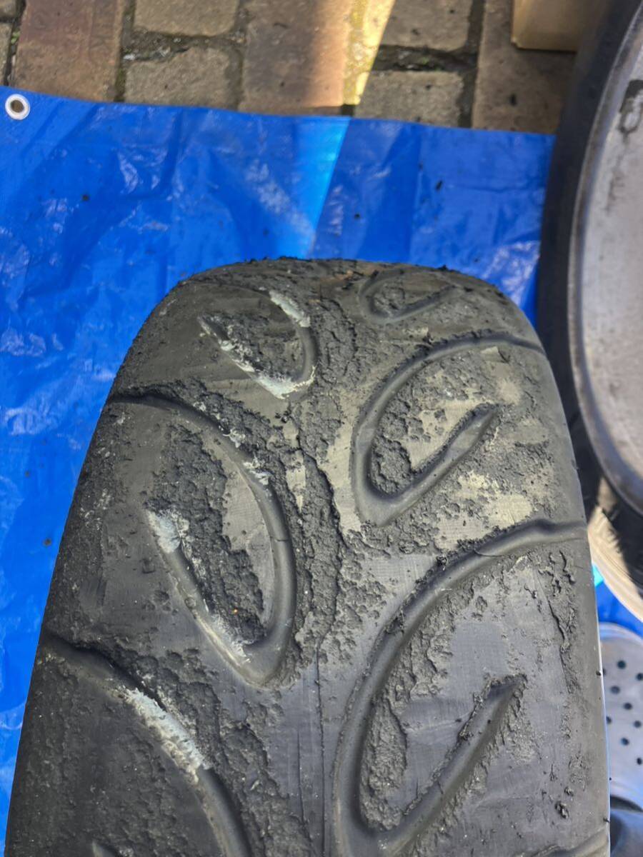 185/55R14 アドバン A050 G2S 2本　中古_画像5