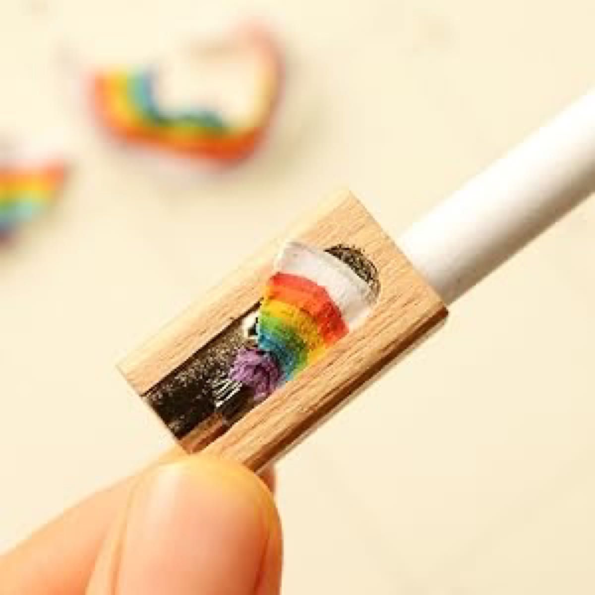 鉛筆 HB（10本セット）Rainbow Pencils 鉛筆