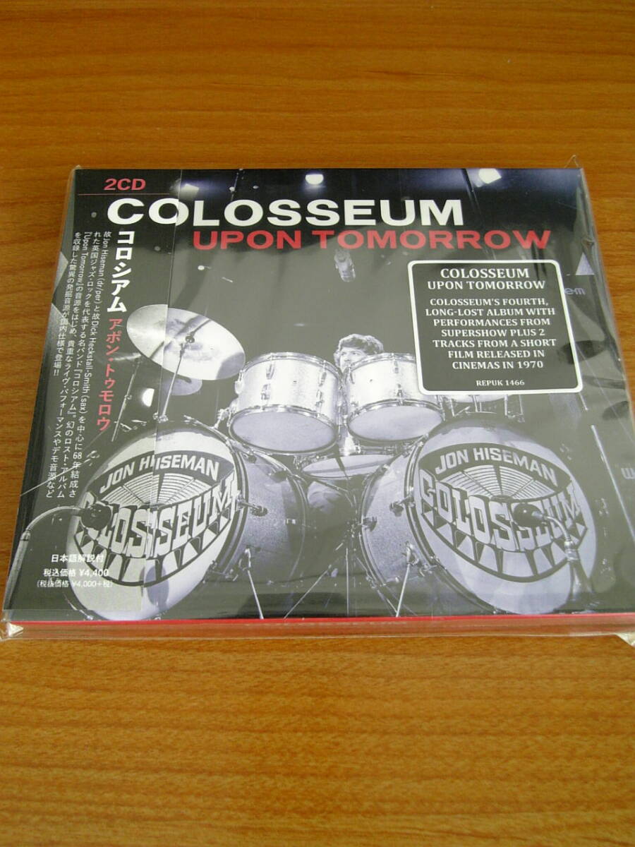 ◆新譜 COLOSSEUM/UPON TOMORROW◆コロシアム 幻のアルバム Jon Hiseman 2CD 新作美品◆_画像1