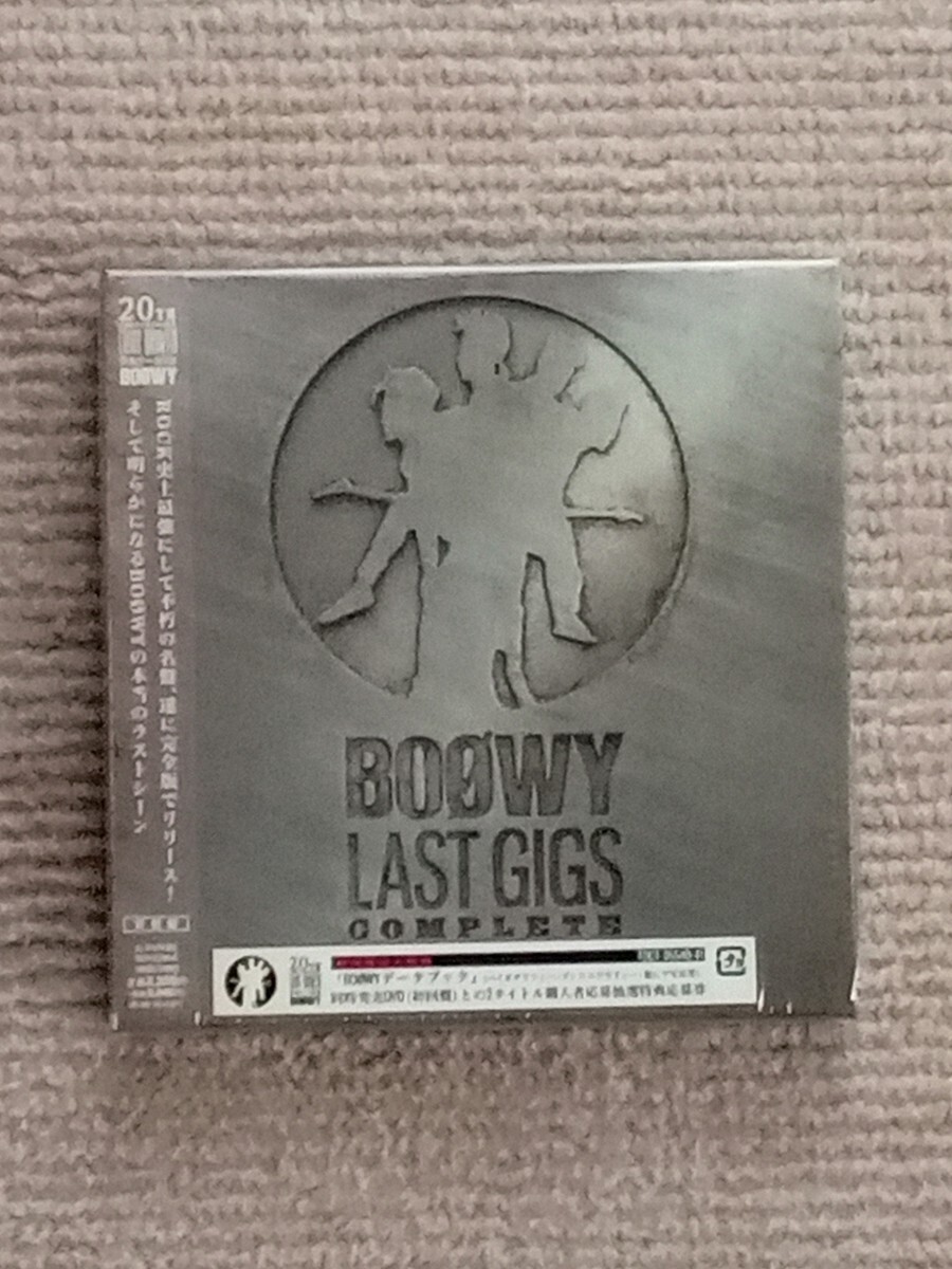 BOOWY●2CD『LAST GIGS COMPLETE』(初回盤)中古 ＊氷室京介.布袋寅泰.ライブアルバムの画像1