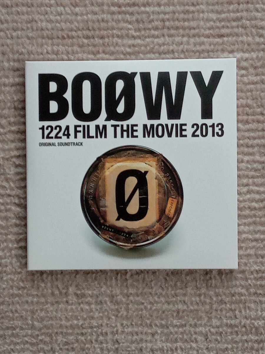 BOOWY●2CD　紙ジャケット『1224 FILM THE MOVIE 2013』(非売品)中古　＊氷室京介.布袋寅泰.ライブ_画像1