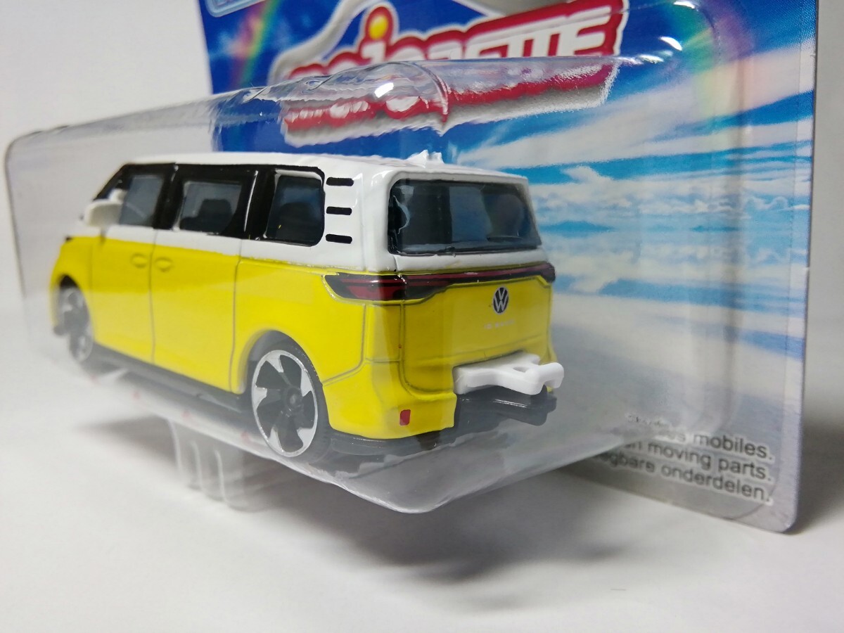 【マジョレット】 フォルクスワーゲン ID バズ 　 EVコレクション　　　未開封品　majorette VOLKSWAGEN BUZZ　バス　カバヤ　電気自動車_画像4