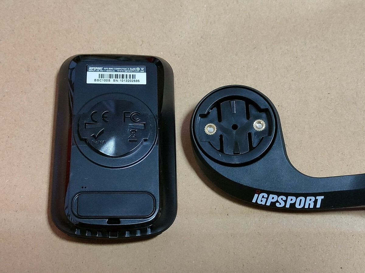 iGPSPORT GPS サイクルコンピュータ BSC100S マウント付属 サイコン Bluetooth ANT+ サイコン スピード ケイデンス 心拍数 パワーメータ可の画像5