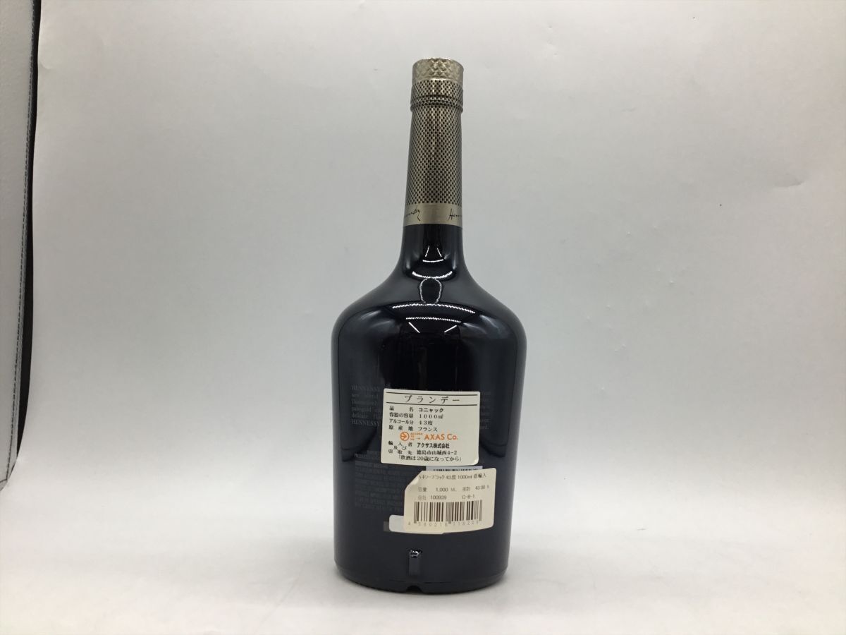 未使用品【Hennessy】ヘネシー　BLACK　コニャック　43度　1000ml　ヘネシーブラック　ブランデー【郡山うねめ通り店】_画像2