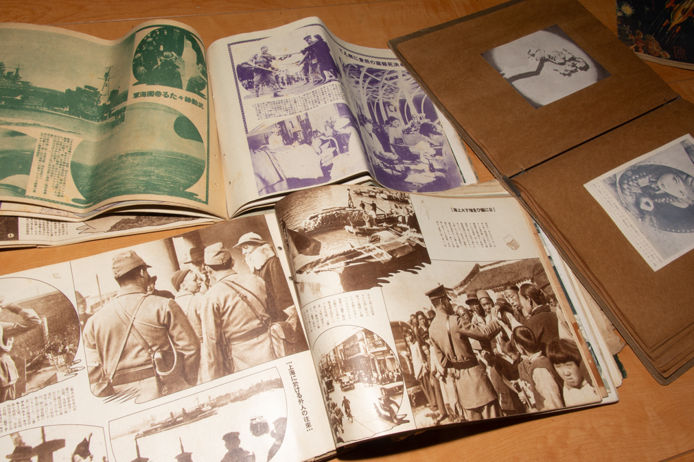戦前 雑誌 スクラップブック 古地図 写真帳 美人画 旧日本軍 戦争 史料 動く実験室 歴史写真_画像8