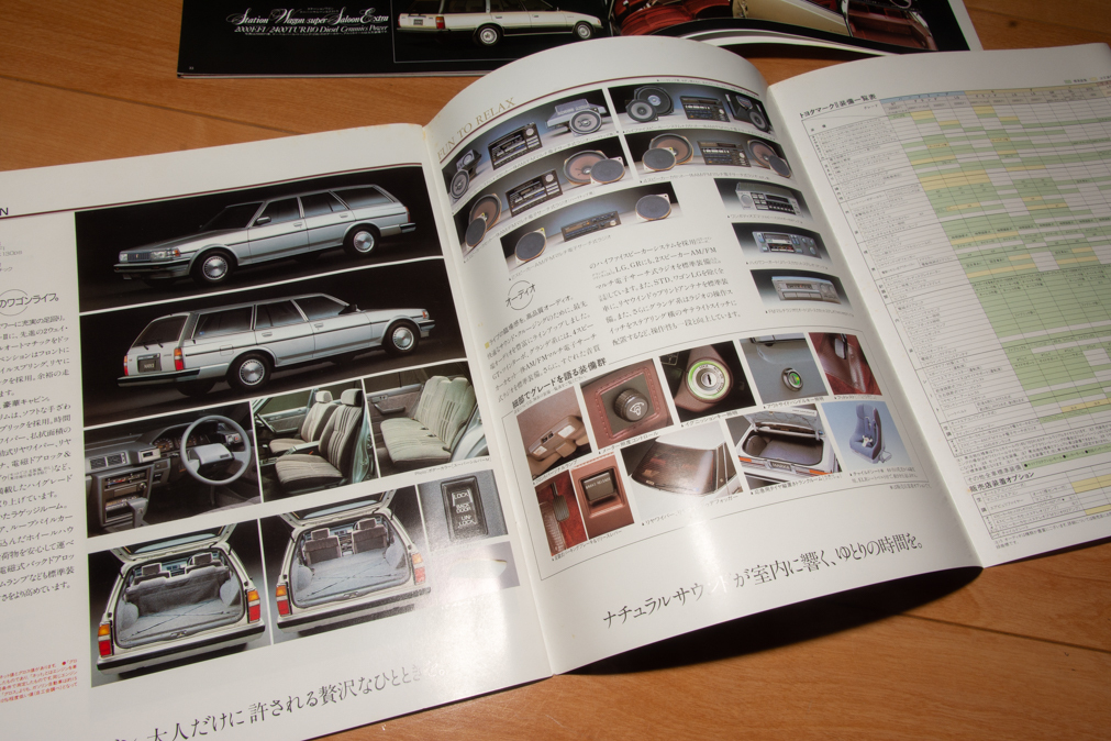 トヨタ 旧車 パンフレット 3冊 CROWN MARKⅡ New MARKⅡ クラウン マークII ニューマークII _画像9