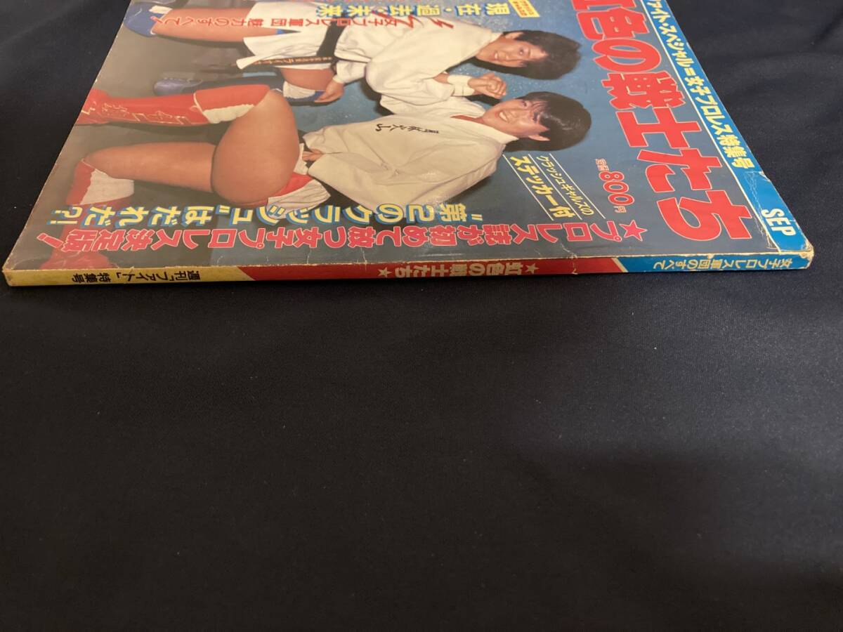 ◎【403】虹色の戦士たち 女子プロレス軍団のすべて 週刊ファイト特別号 1985.9 _画像4
