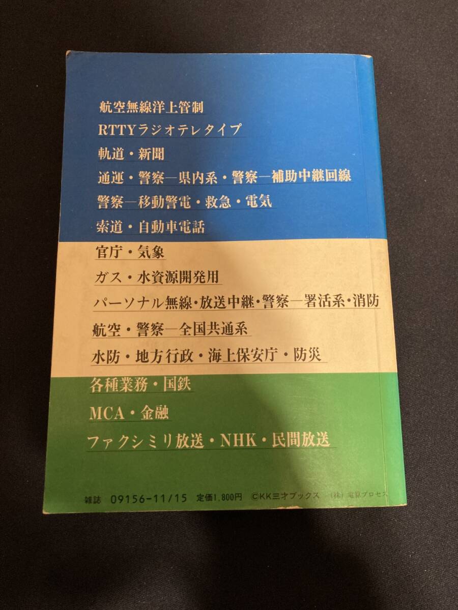 ◎【403】周波数帳1987 ジャンル編 1987.11_画像2