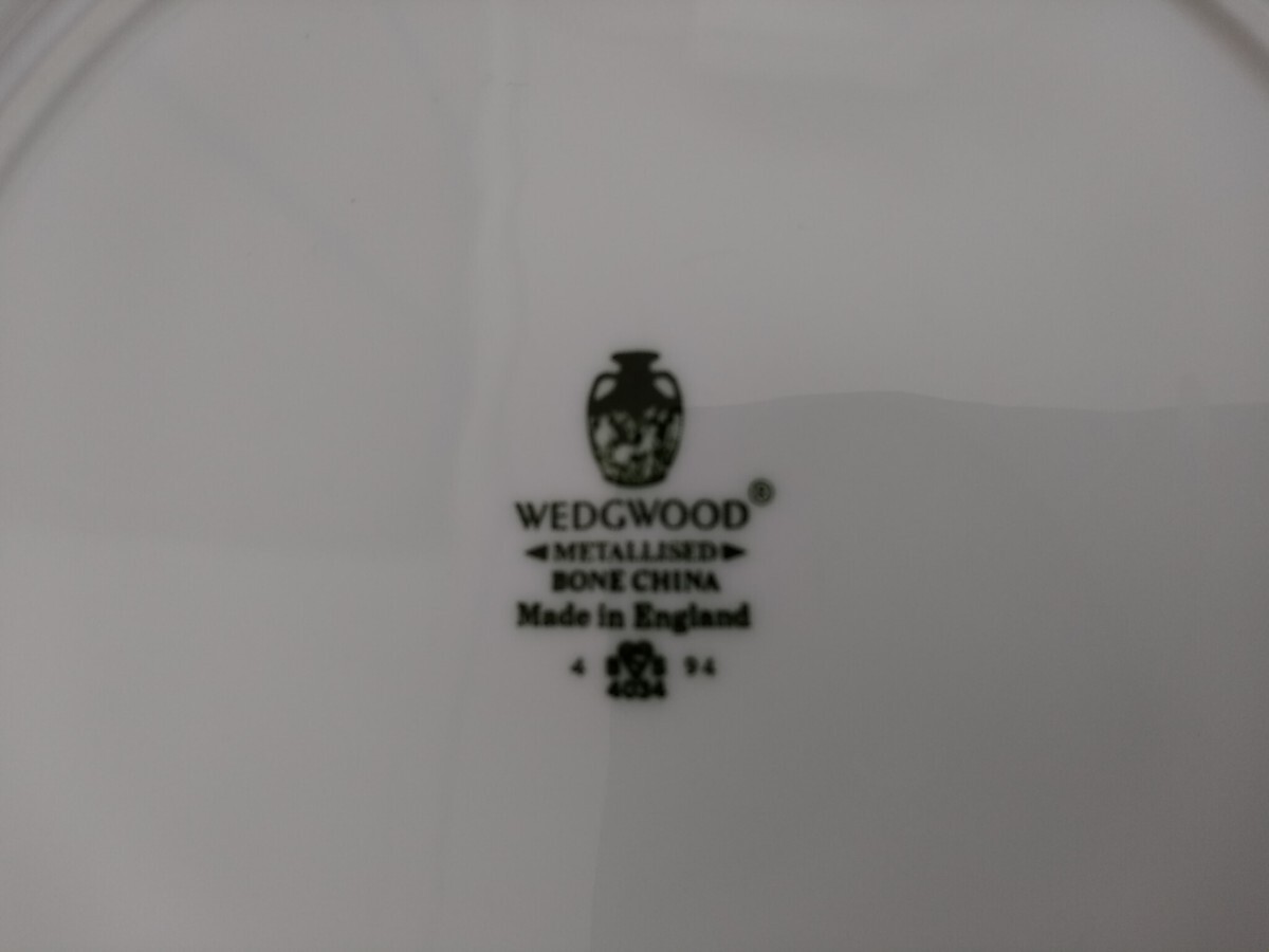 W-M-3  ●WEDGWOOD・Edme (ウエッジウッド・エドミー)  プレート2皿セット 22.0cm ビンテージ品の画像6