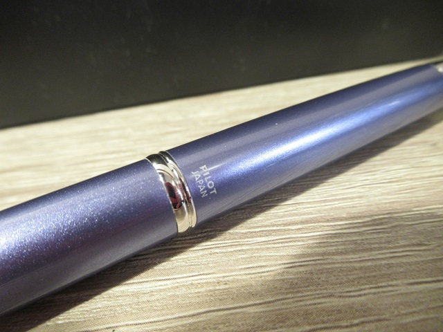 〓PILOT パイロット 万年筆 キャップレス・デシモ ライトブルー ペン先18K 750 箱付き 高級筆記用具 ξ_画像5