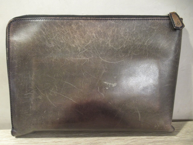 =Berluti Berluti kali graph . second bag clutch bag document case NINO GMninoGMsklito leather 