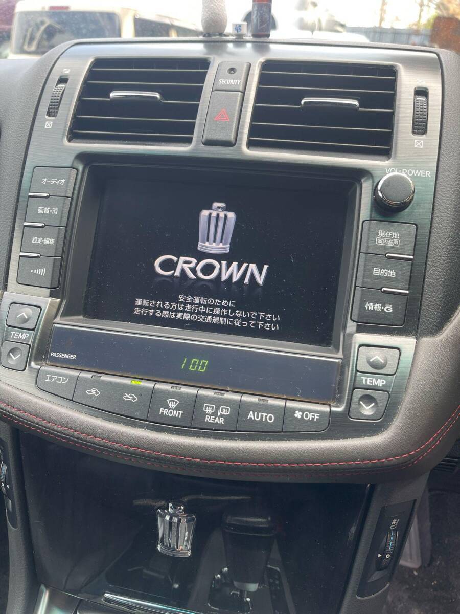 (5) Crown 200 series original multi navigation monitor CD MD audio unit GRS200/GRS201/GRS202/GRS204/GWS204 86111-30730 86120-30M75 (28)