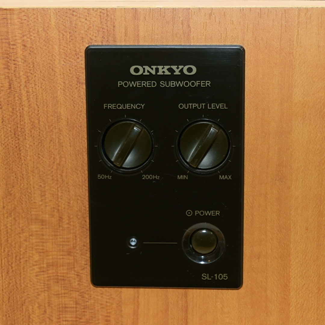 ONKYO オンキョー SL-105 サブウーファー_画像3
