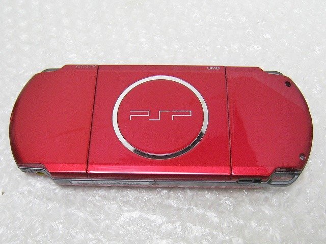 PK15869S★SONY★PSP本体 ラディアント・レッド★PSP-3000★動作品★_画像4