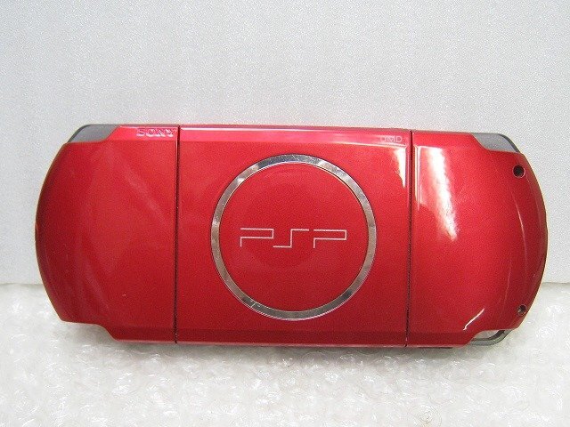 PK16260S★SONY★PSP本体 ラディアント・レッド★PSP-3000★動作品★_画像4