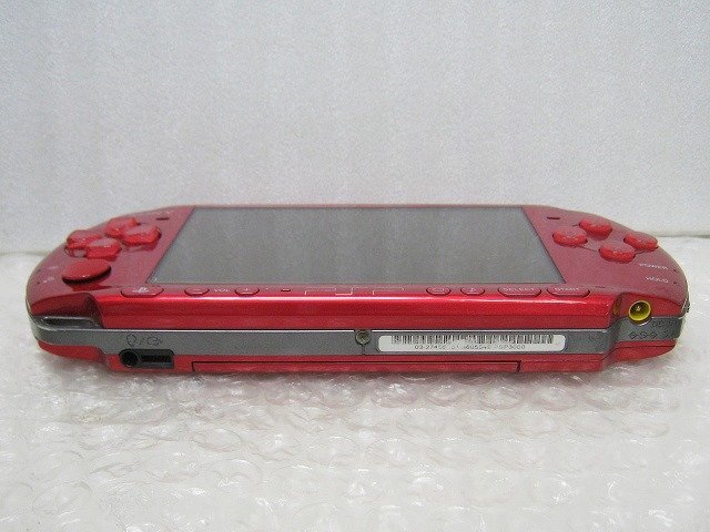 PK16260S★SONY★PSP本体 ラディアント・レッド★PSP-3000★動作品★_画像7