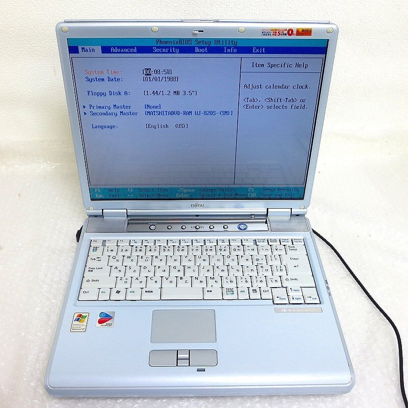 PK16036R★Fujitsu★ノートPC★NB75GN★PentiumM 1.50GHzの画像1