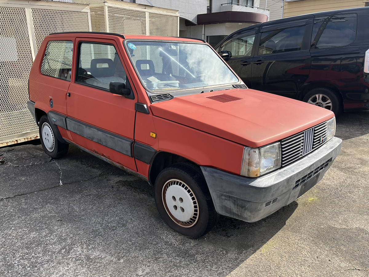 【個人出品】 フィアット パンダ 左ハンドル 5MT FIAT PANDA 141 新潟よりの画像3